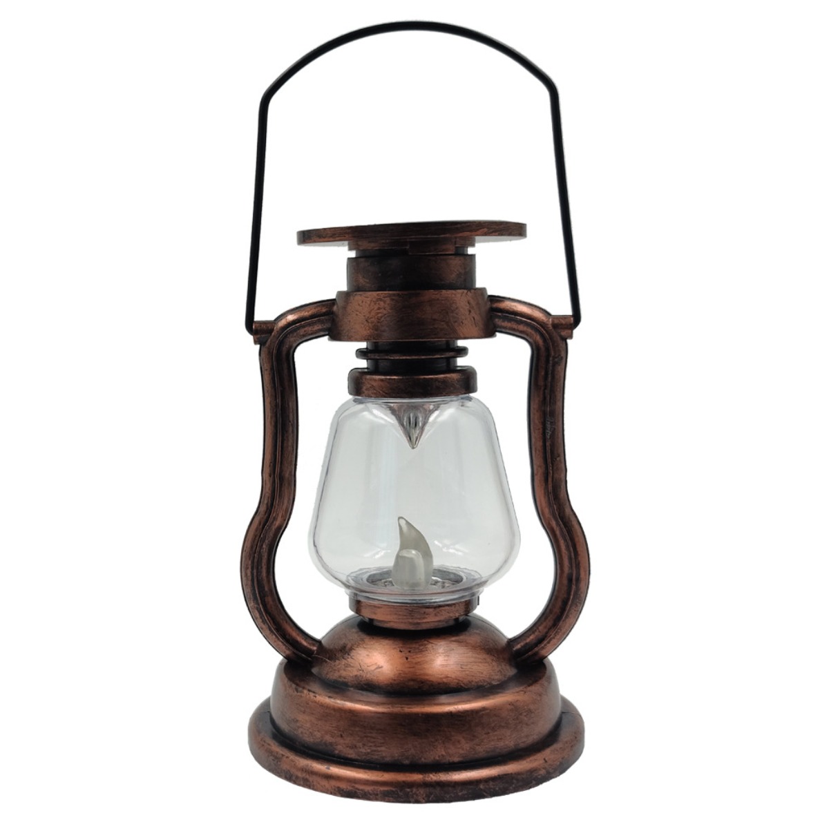 Camping Solar Lantern - Explosieve retro kerosinelamp op zonne-energie, led-lantaarn,