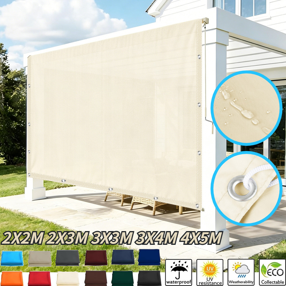Outdoor Camping Tarp - 5x4m 4x3m 3x2m Tuin Zonnescherm Zeil