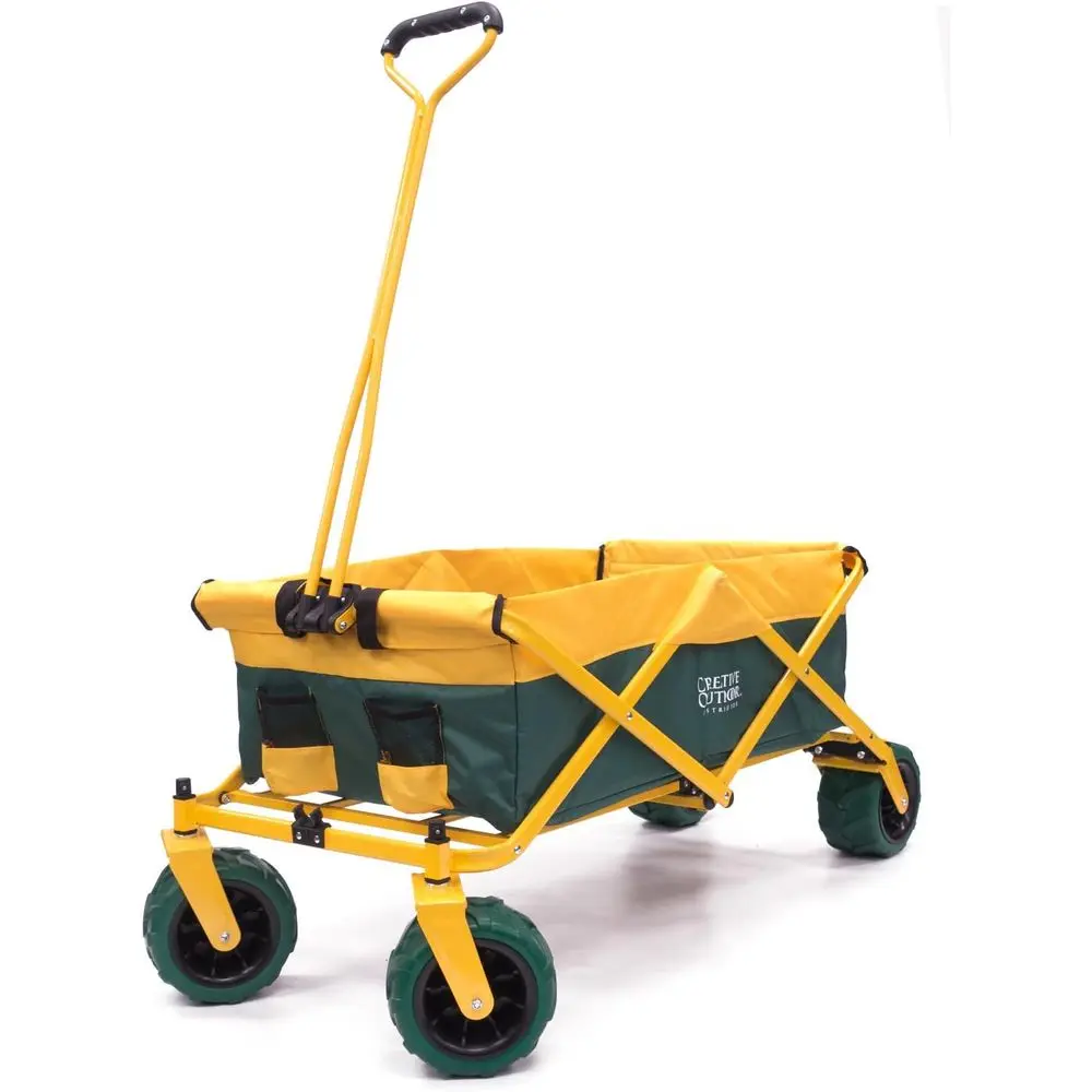Outdoor Camping Kids Activities - All-terrain inklapbare transportwagen voor kinderen en