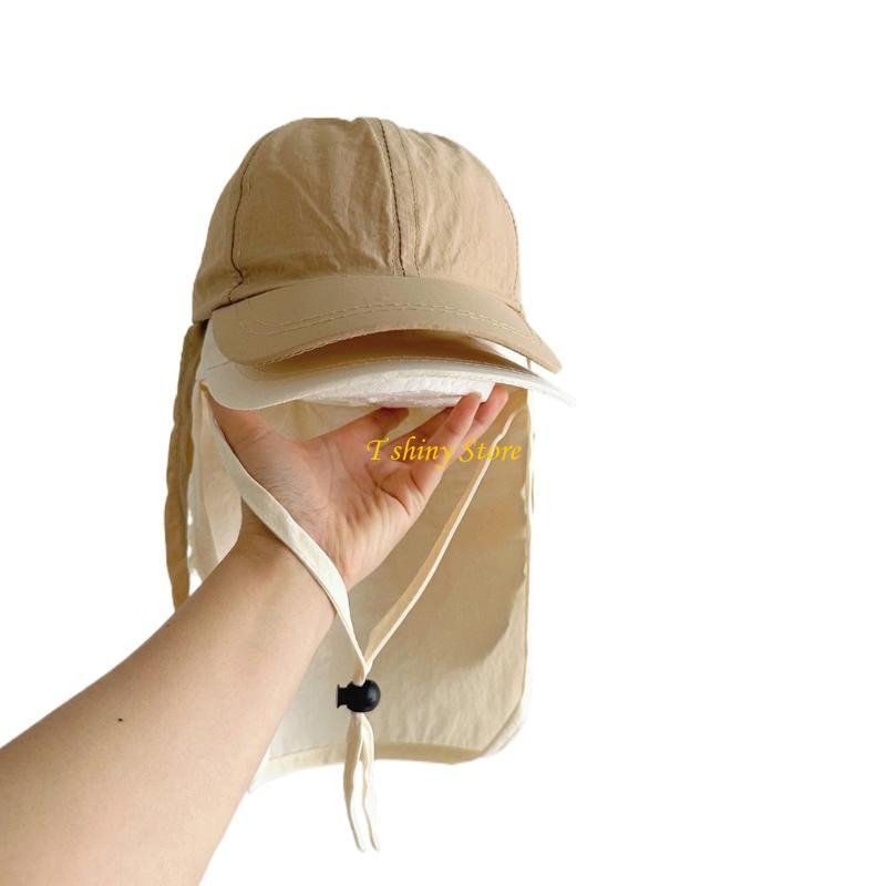 Outdoor Camping Kids Activities - N58F Outdoorsporthoed Bergkampeerhoed met nekflap Kinderen