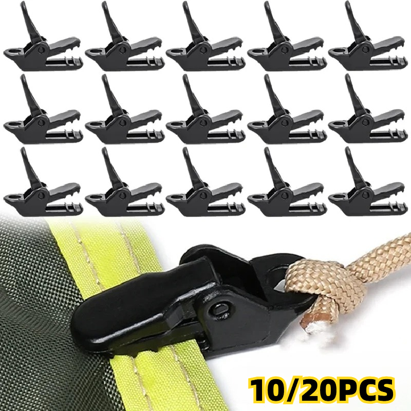 Outdoor Camping Tarp - 10/20 Stuks Stevige Tent Clips Voor
