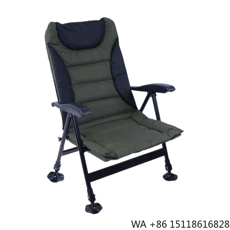 Outdoor Camping Chairs Folding - Draagbare opvouwbare stoel met vijf standen,
