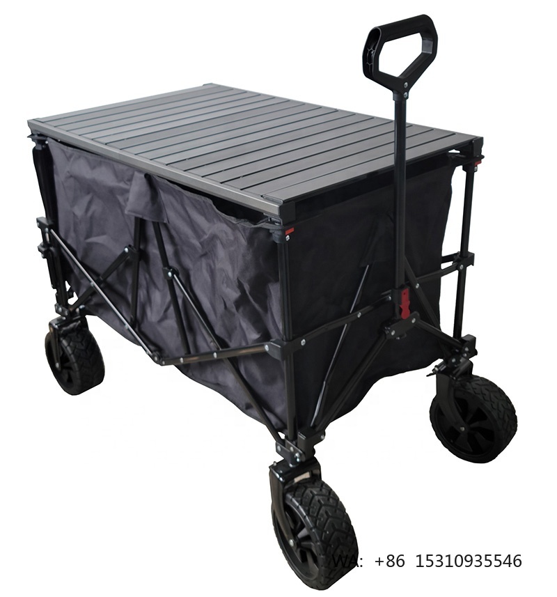 Outdoor Camping Trolley - ODM Groothandel Opvouwbare Wagen met Verstelbare