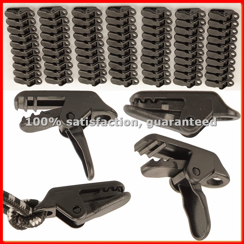 Outdoor Camping Tarp - 70 STKS Camping PC Tentclips, Luifel