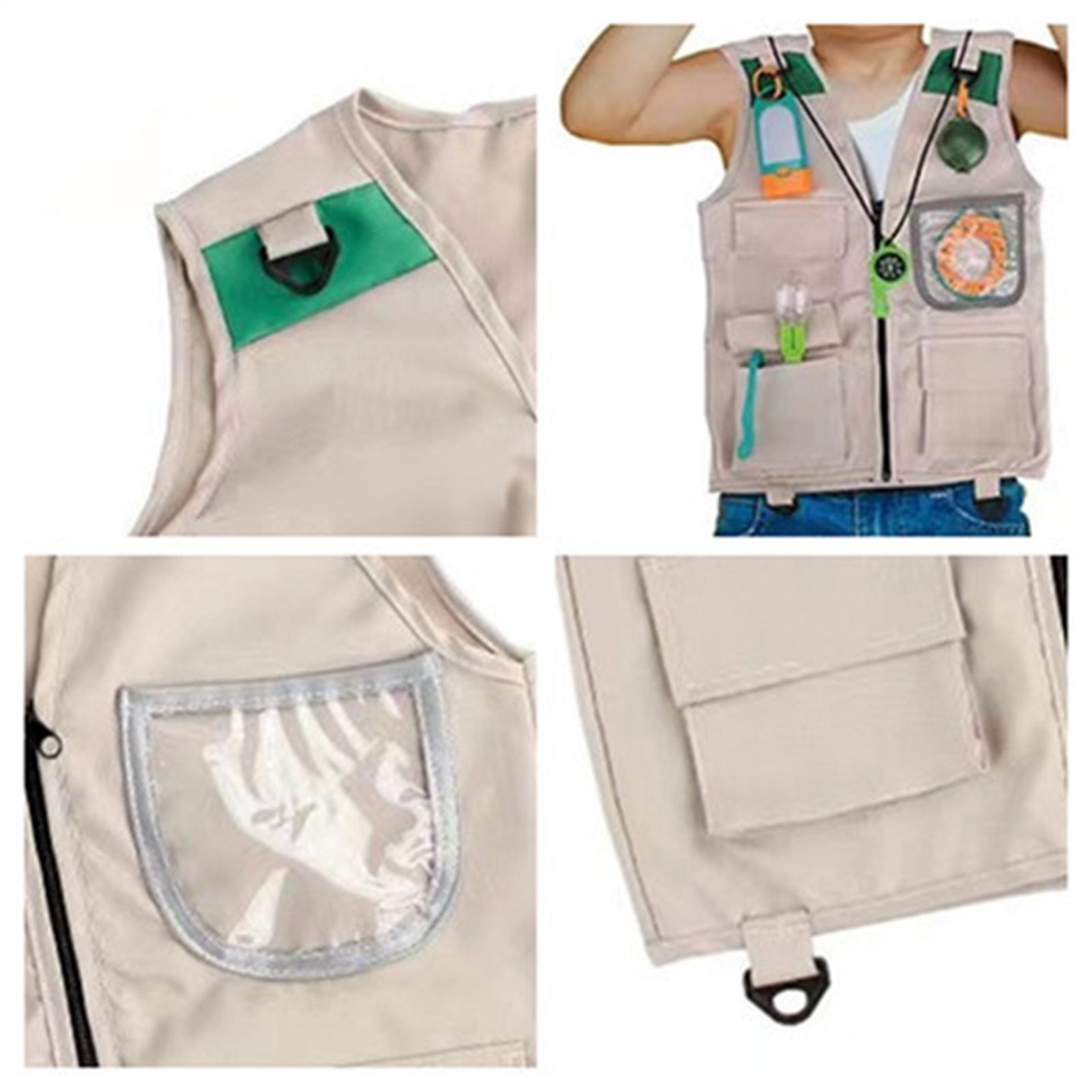 Outdoor Camping Kids Activities - Vissersvest voor kinderen Mouwloos kostuumjack Outdoorvest