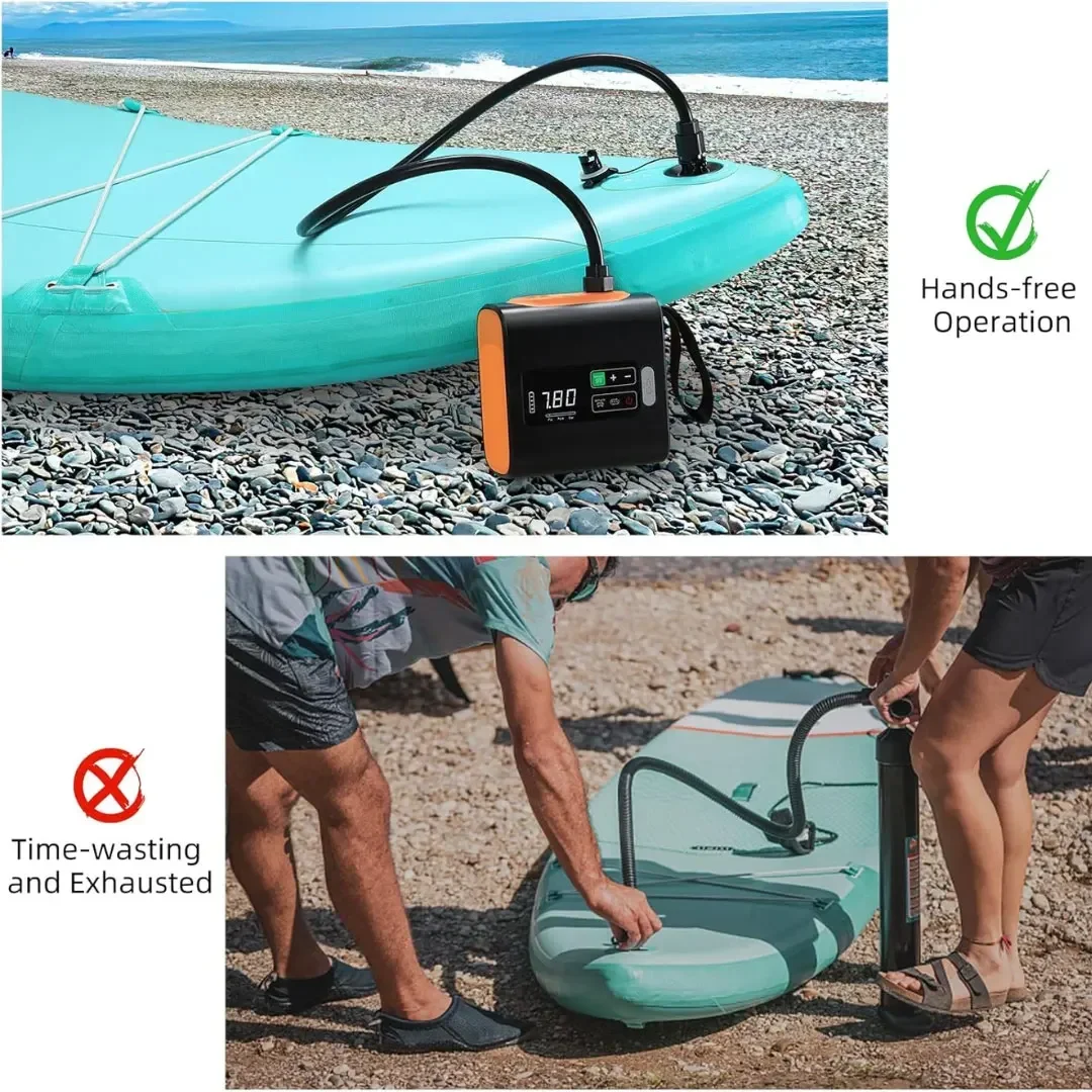 Draagbare buitenluchtpomp voor - Outdoor Inflatable Camping Tent With Air Pump recensie en prijs