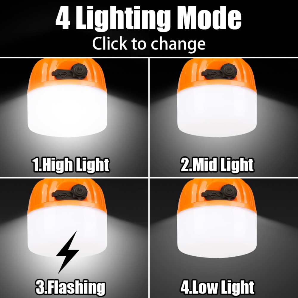 Draagbare mini-campinglamp 4 v - Battery Outdoor Camping recensie en prijs
