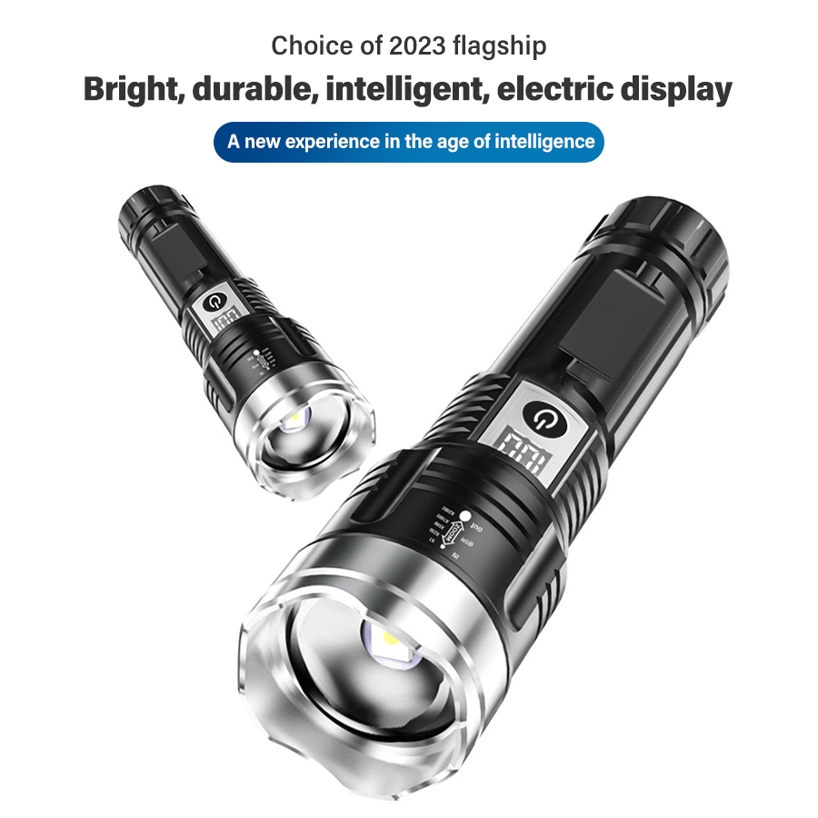 High Power 200000LM LED-zaklam - Battery Outdoor Camping recensie en prijs