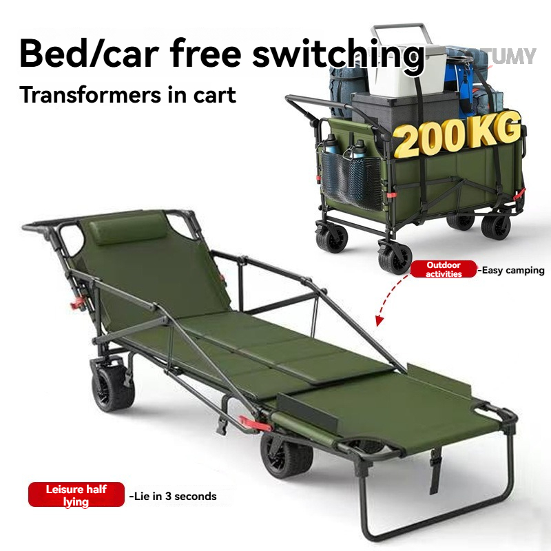 Opvouwbare campingwagen met ta - Outdoor Camping Trolley recensie en prijs
