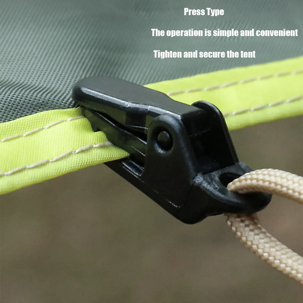 10/15/20 Stuks Luifelklem Tarp - Outdoor Camping Tarp recensie en prijs