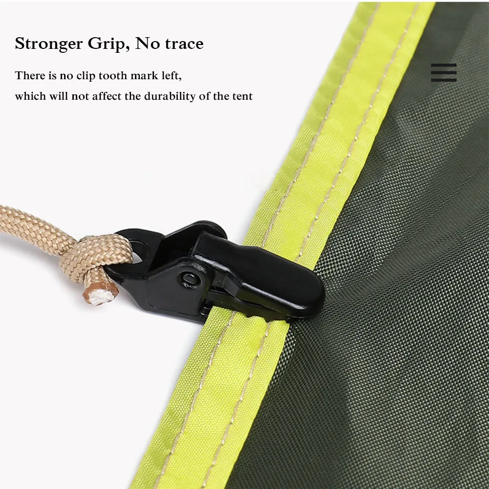 10/15/20 Stuks Luifelklem Tarp - Outdoor Camping Tarp recensie en prijs