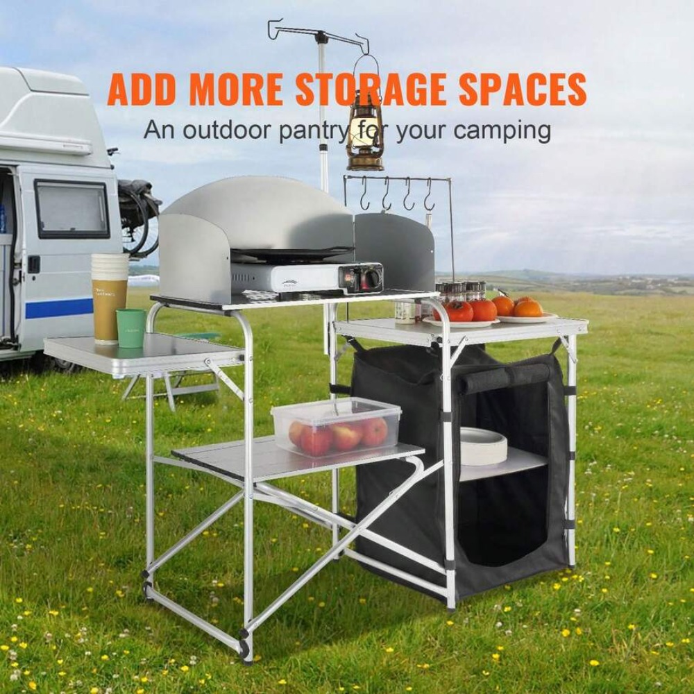 Inklapbare Outdoor Camping Keu - Outdoor Camping Kitchen Setup recensie en prijs