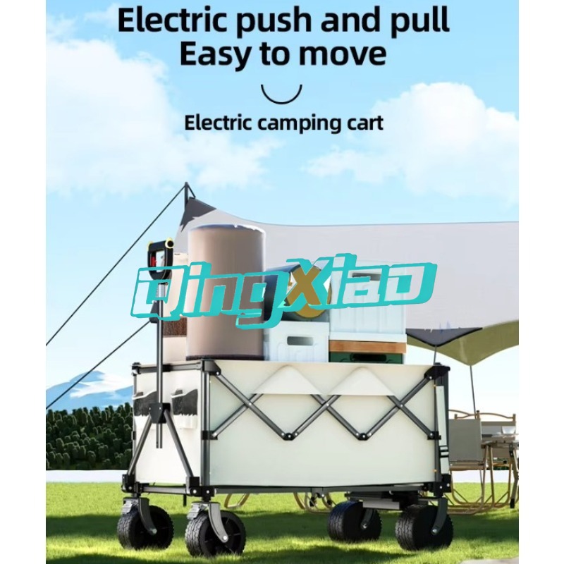 Elektrische opvouwbare camping - Outdoor Camping Trolley recensie en prijs