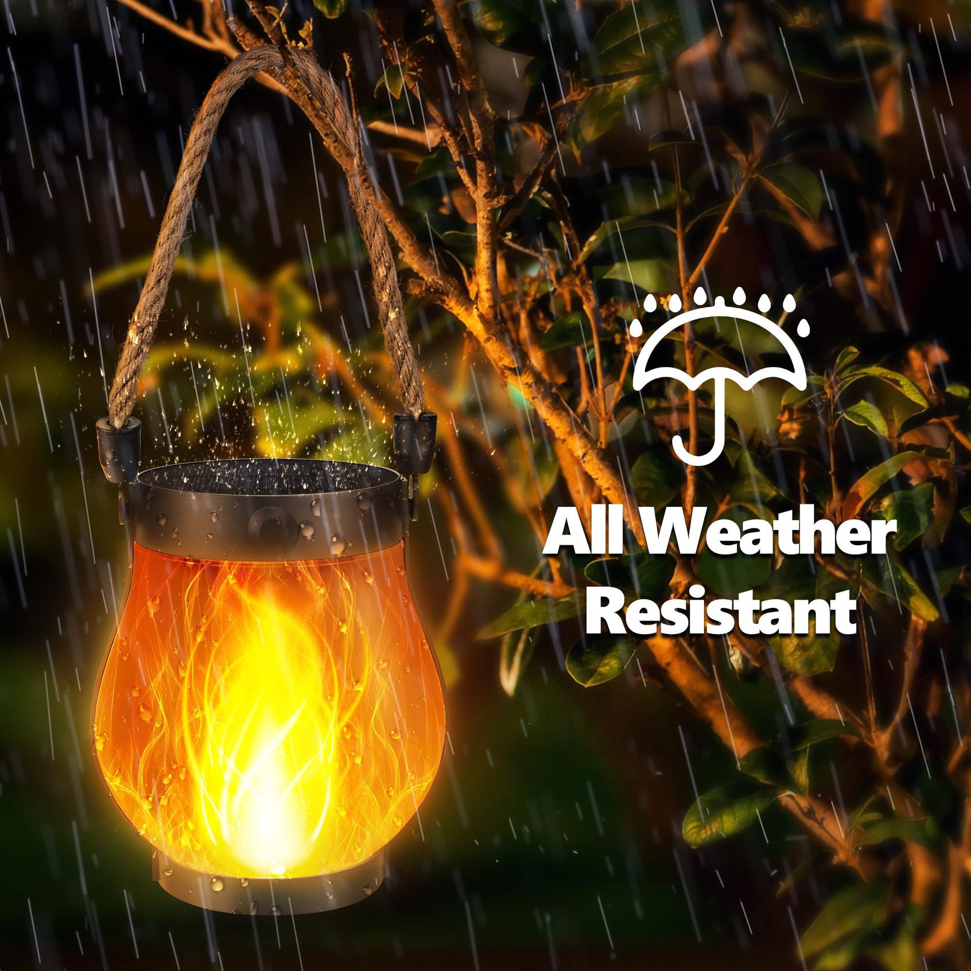 3D Flikkerende zonnevlam-lanta - Camping Solar Lantern recensie en prijs