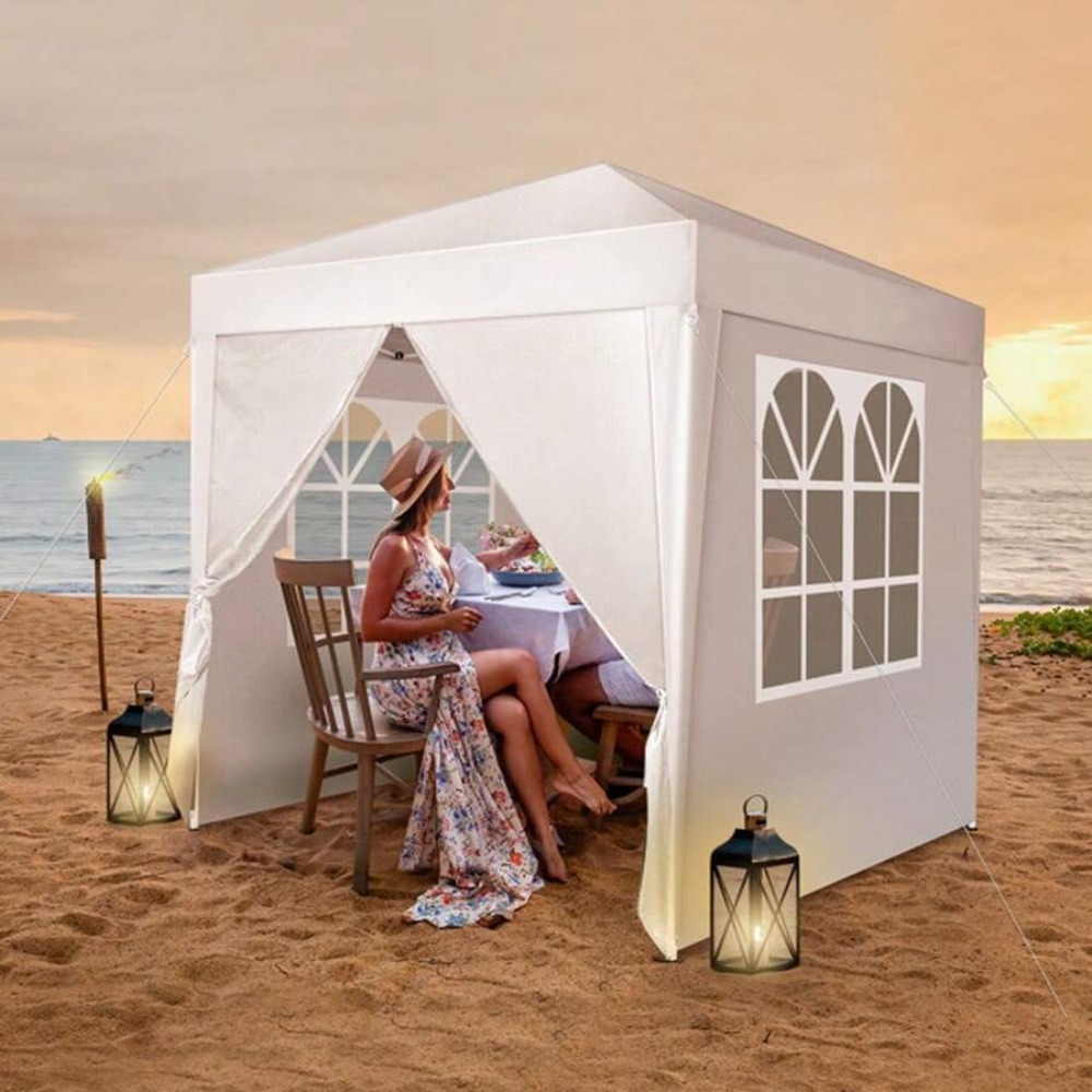 6,5x6,5 ft Pop-up Canopy Tent  - Outdoor Camping Gazebo recensie en prijs