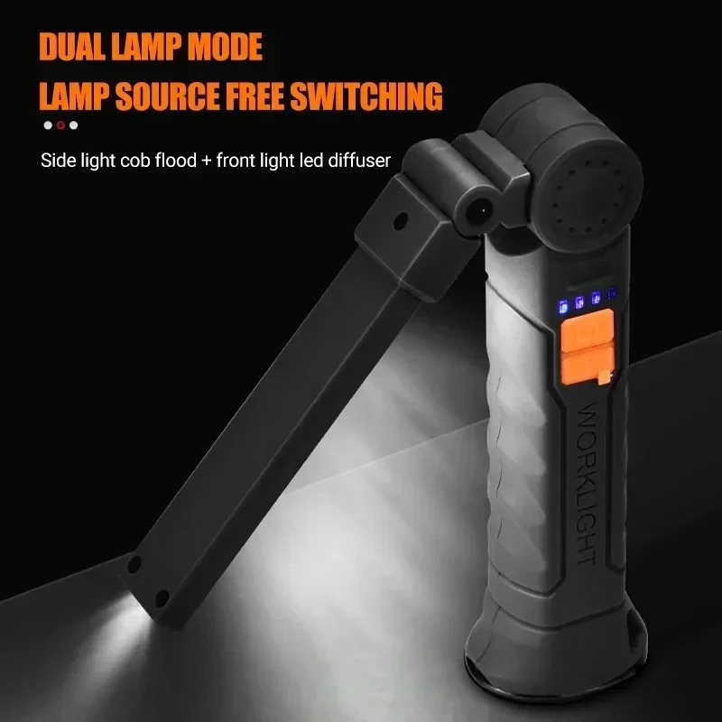 Draagbare COB LED-zaklamp USB  - Battery Outdoor Camping recensie en prijs
