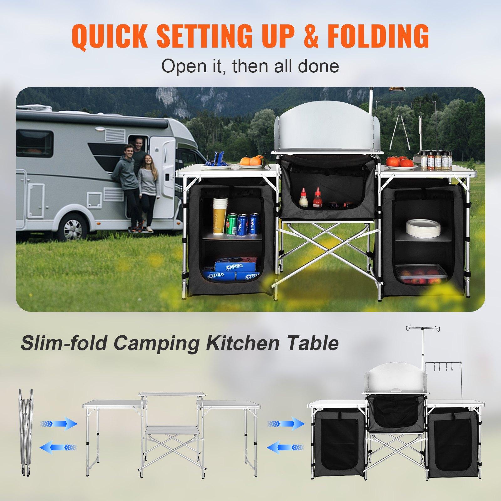 【Vaderdagcadeaus】VEVOR Opvouwb - Outdoor Camping Kitchen Setup recensie en prijs