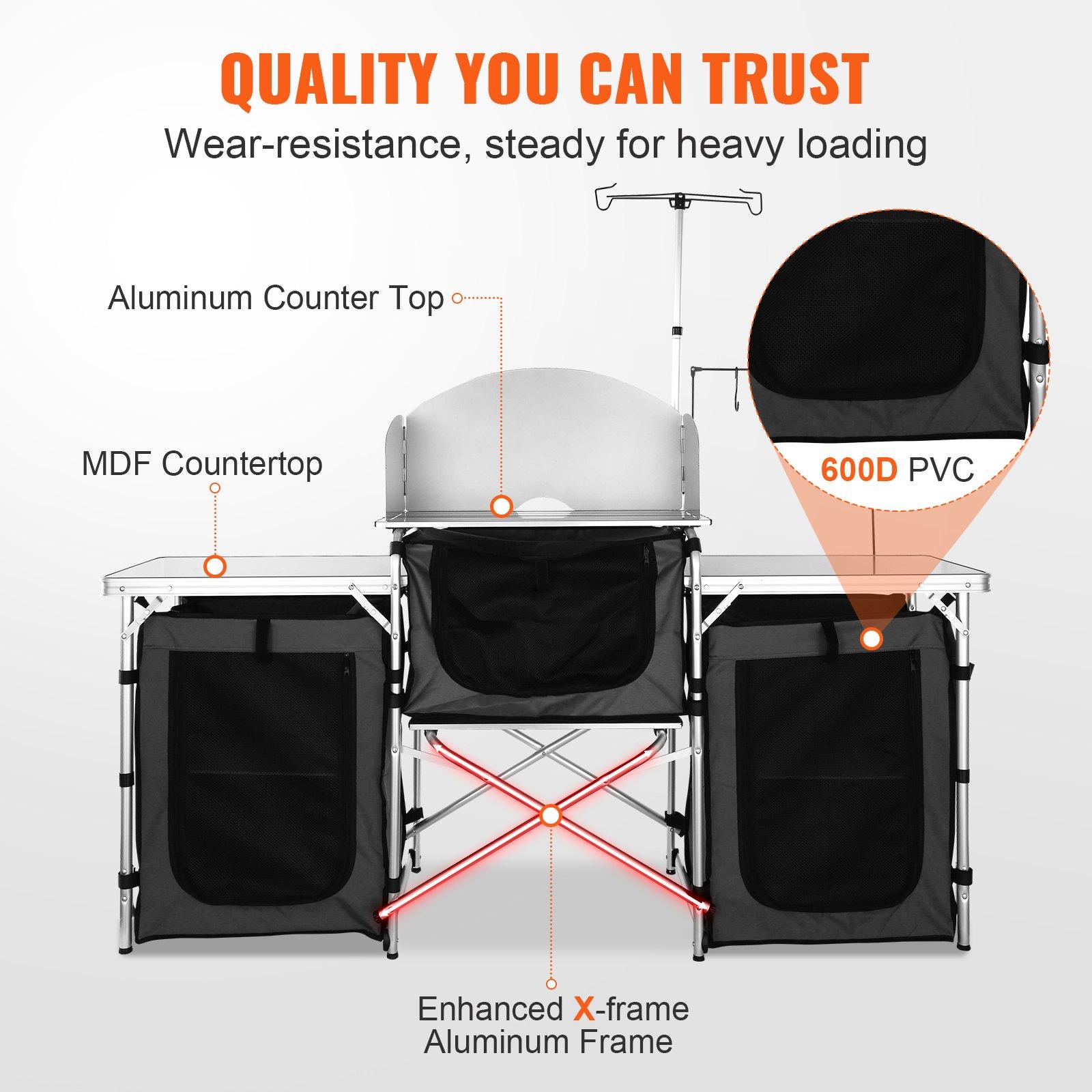 【Vaderdagcadeaus】VEVOR Opvouwb - Outdoor Camping Kitchen Setup recensie en prijs