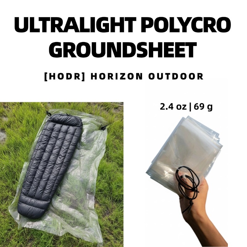 [HODR GEAR]Ultralight Polycro  - Outdoor Camping Tarp recensie en prijs