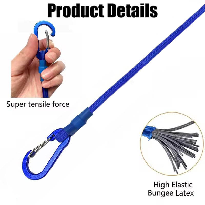 Bagage elastische band 8 mm zw - Outdoor Camping Gazebo recensie en prijs