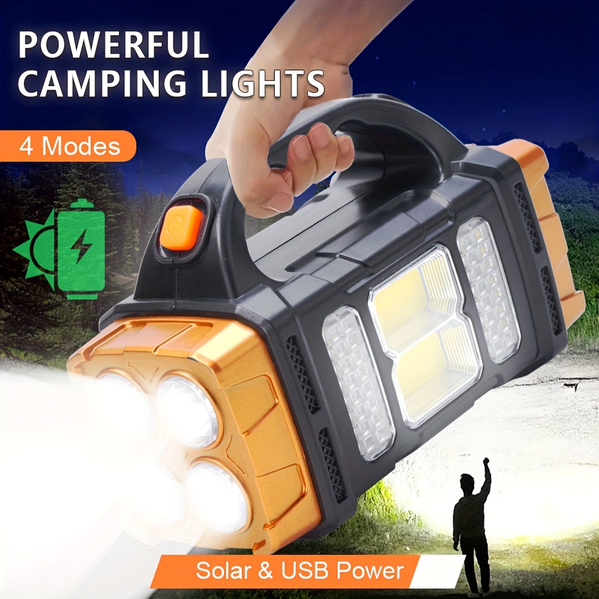 Nieuwe upgrade oplaadbare krac - Camping Solar Lantern recensie en prijs