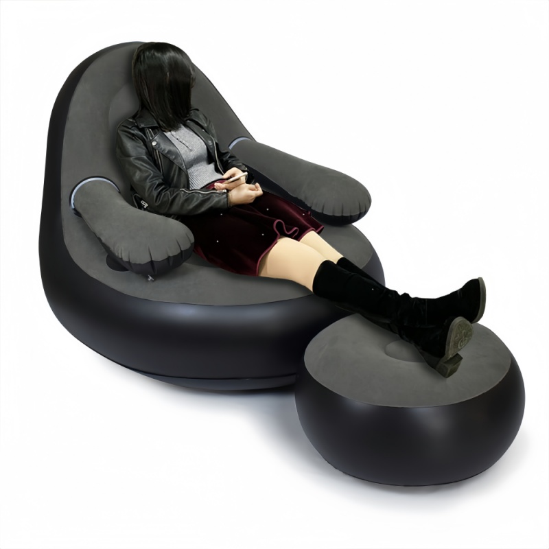 Opblaasbare PVC-sofa met armle - Outdoor Camping Chairs Folding recensie en prijs