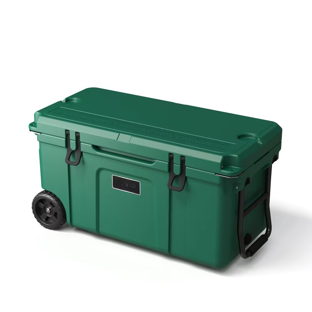 70QT Koelbox met opdruk, geïso - Outdoor Camping Trolley recensie en prijs