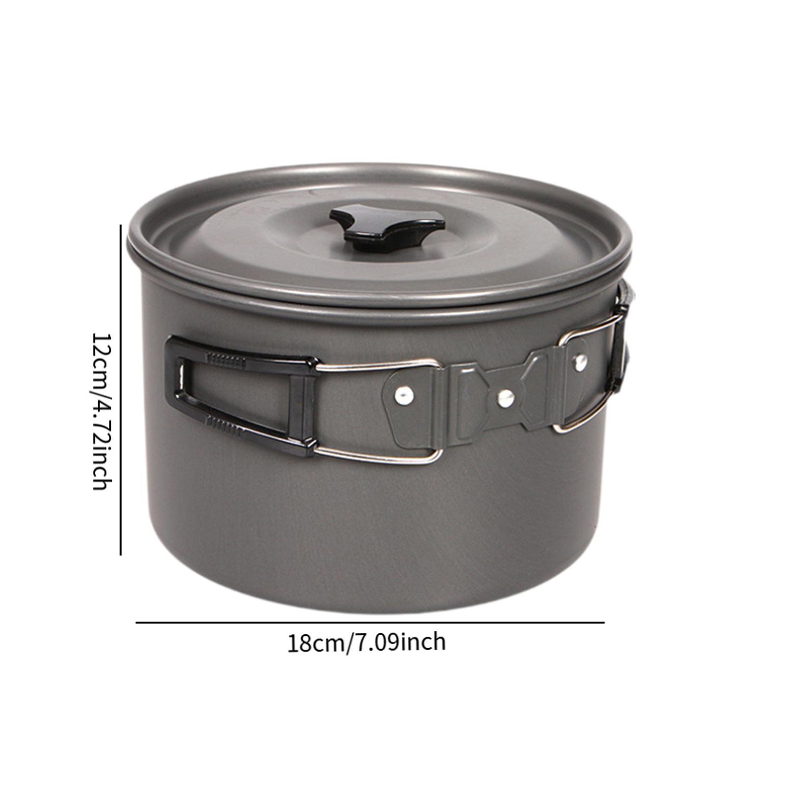 Lichtgewicht kampeerkookpot, a - Outdoor Camping Kitchen Setup recensie en prijs