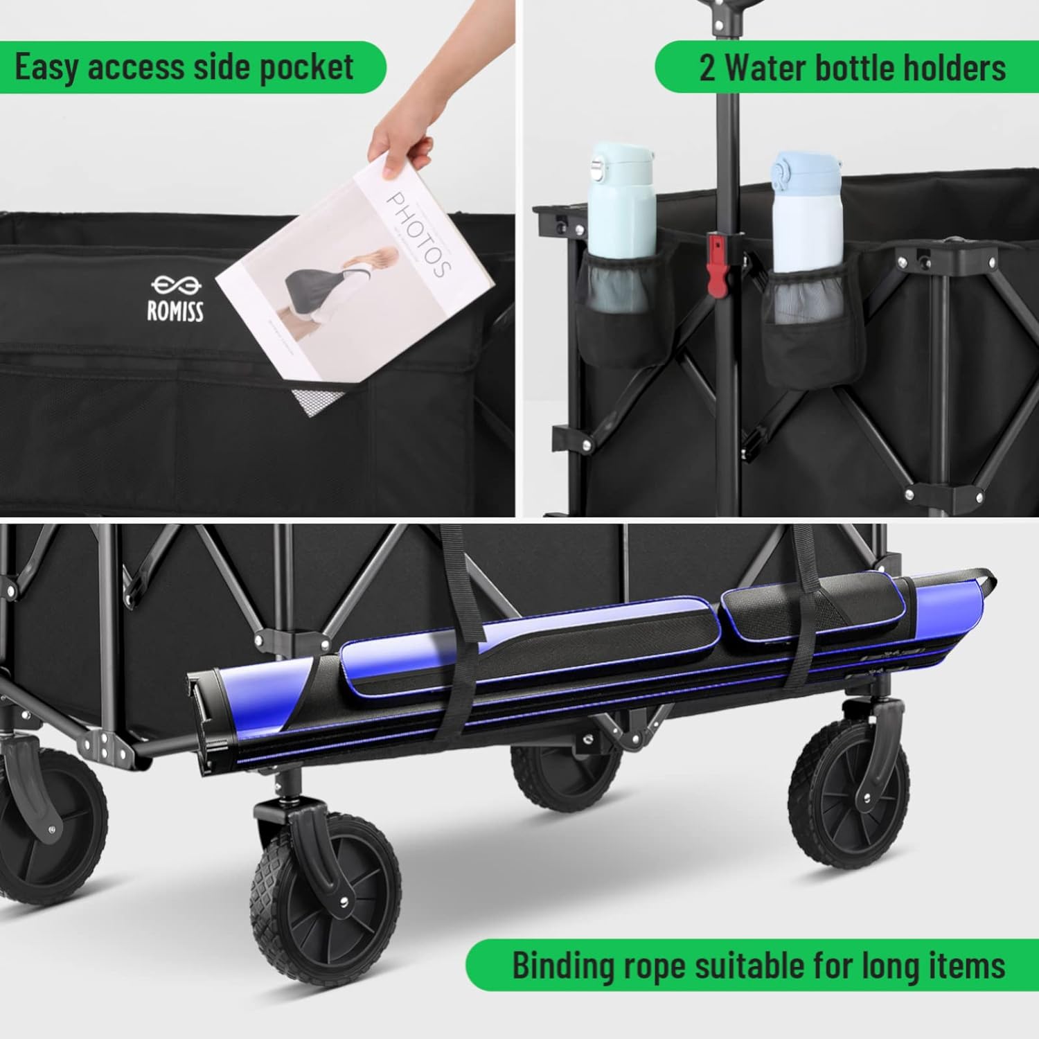 ODM Groothandel Opvouwbare Wag - Outdoor Camping Trolley recensie en prijs