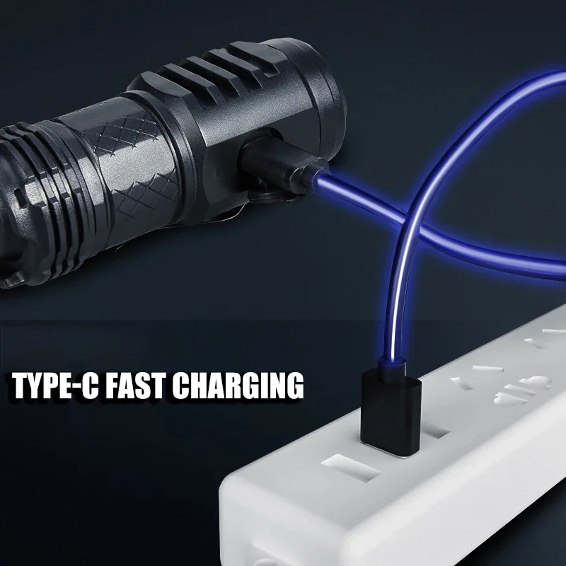 Hoge sterke LED-zaklamp Ingebo - Battery Outdoor Camping recensie en prijs
