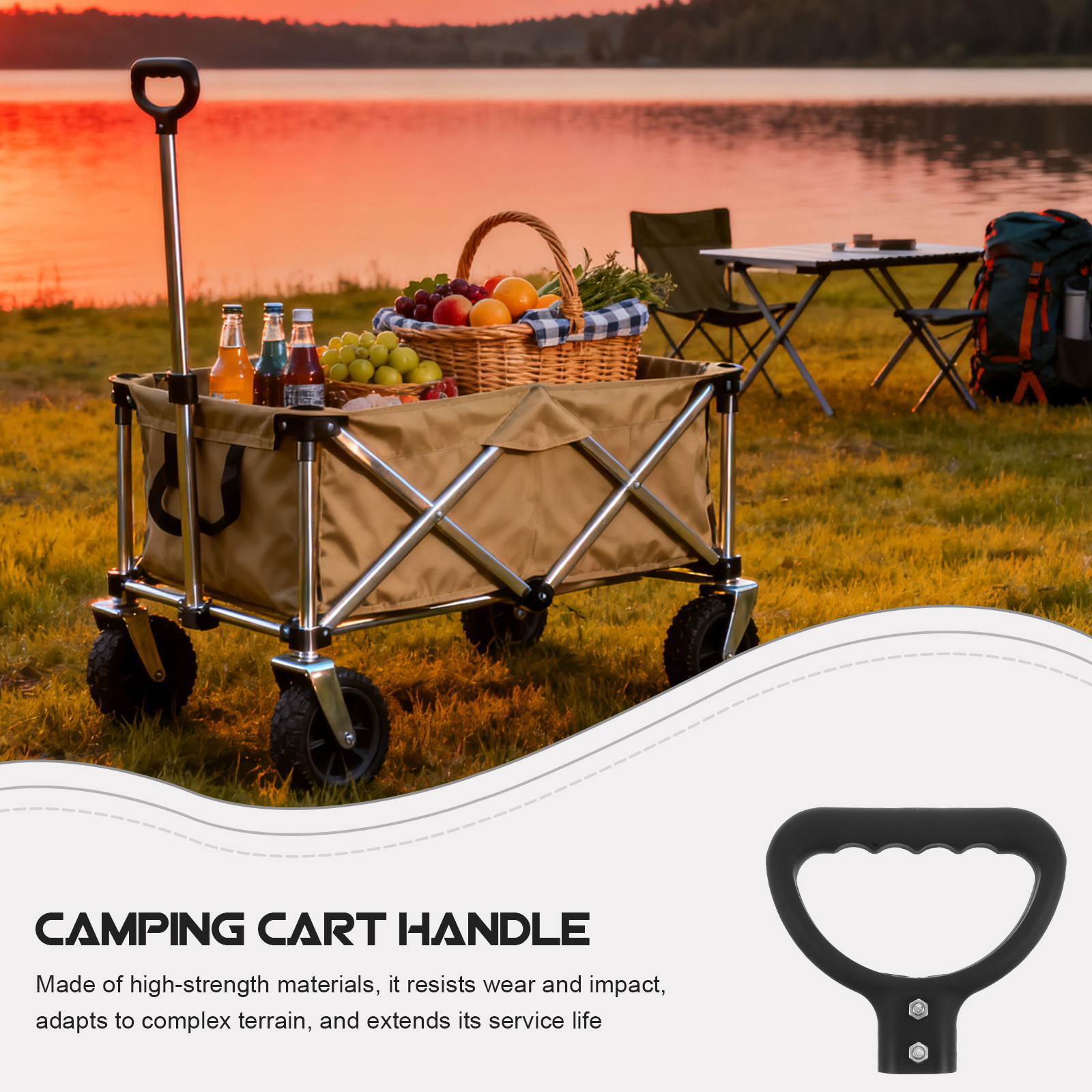 Vouwbare campingwagen handgree - Outdoor Camping Trolley recensie en prijs