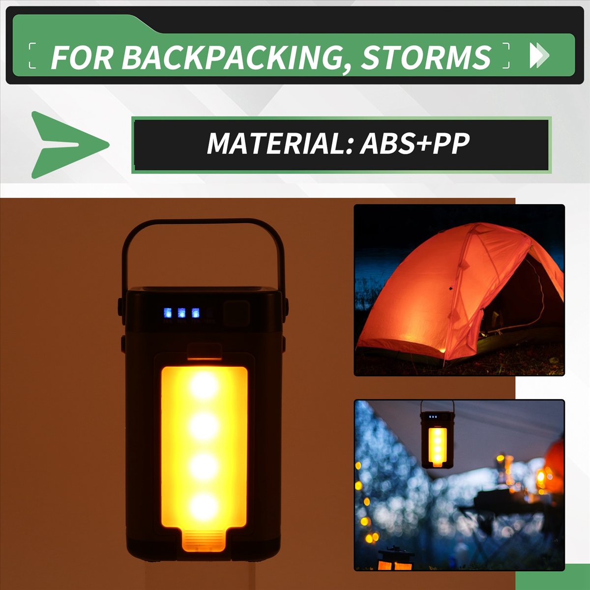 X08A Opvouwbare LED-campinglan - Camping Solar Lantern recensie en prijs