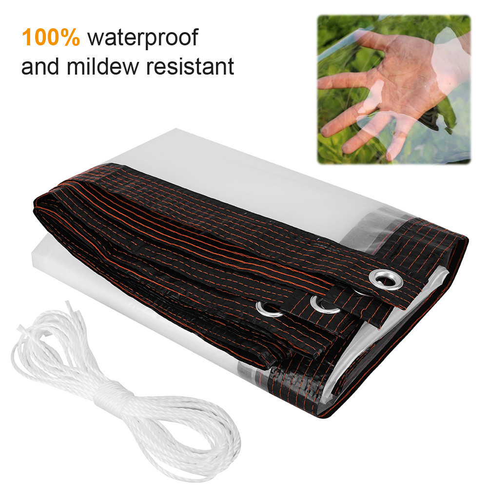 Waterdichte transparante vinyl - Outdoor Camping Tarp recensie en prijs