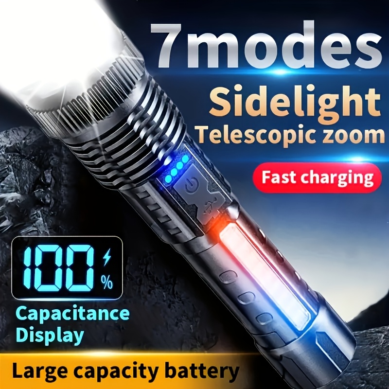 Krachtige LED-zaklamp Batterij - Battery Outdoor Camping recensie en prijs